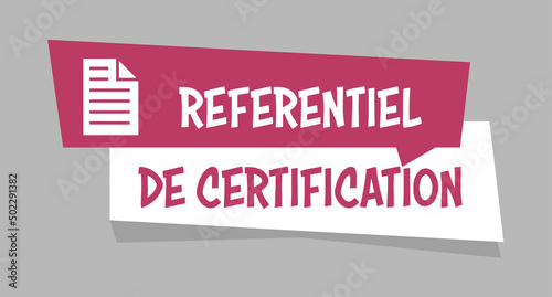 Logo référentiel de certification.