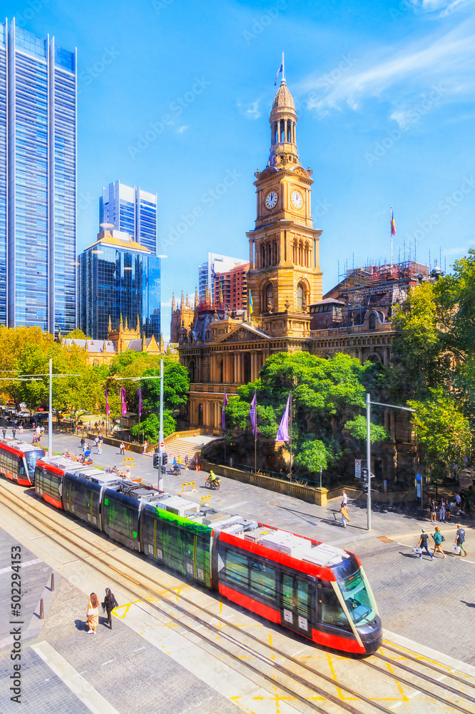 Fototapeta premium Syd THH Kinok tram head