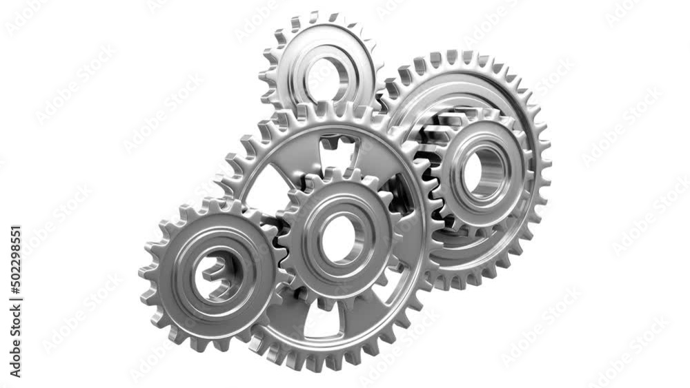 Industrial video background with gears. 3d animation. Industrial video background with gears. 3d animation.