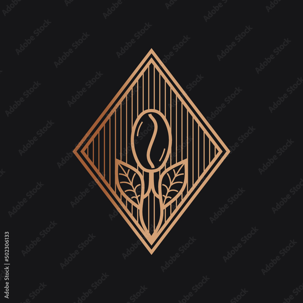 Coffee minimalist logo. Simple animal vector design. Coffee minimalist logo. Simple animal vector design.