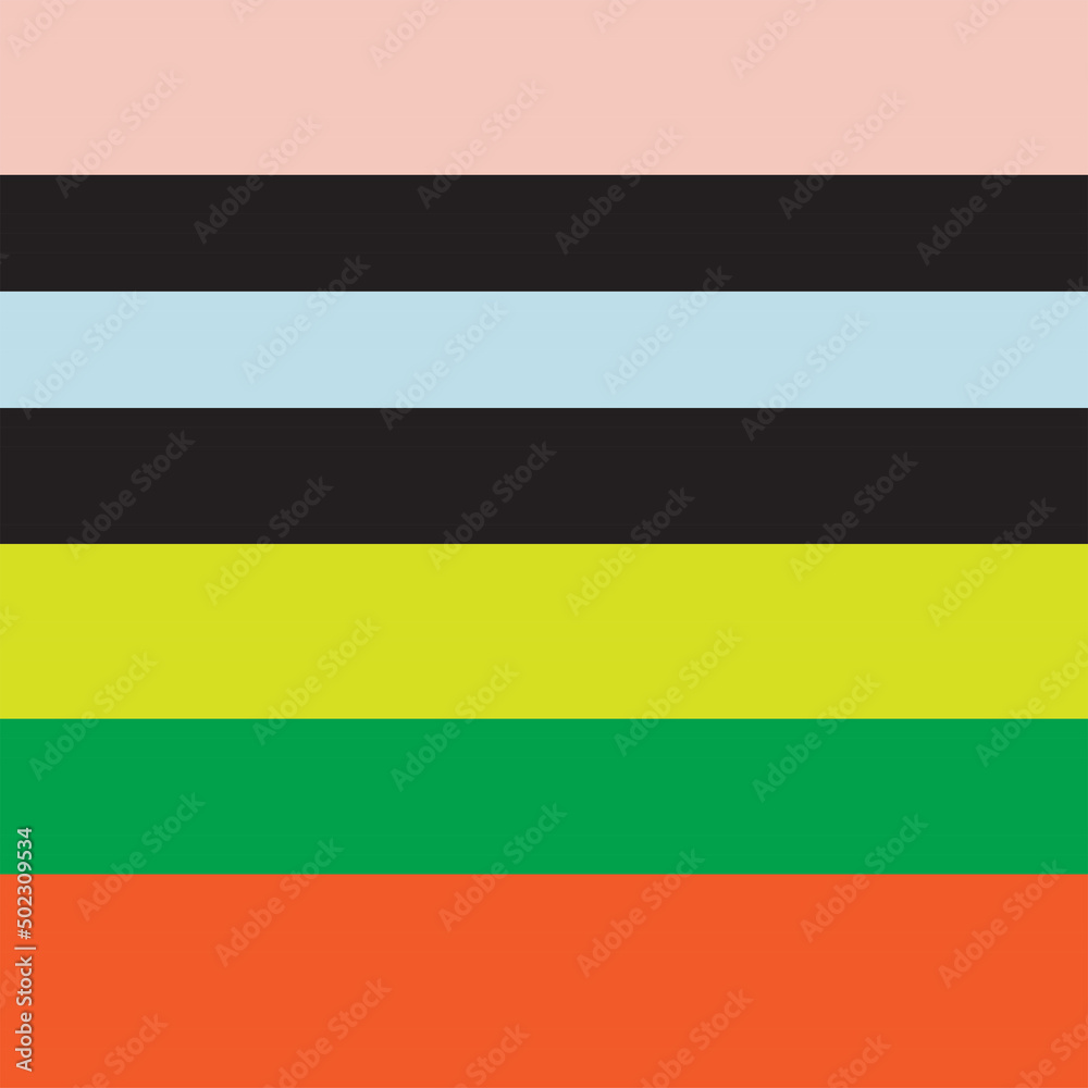 Horizontal Stripes seamless pattern background