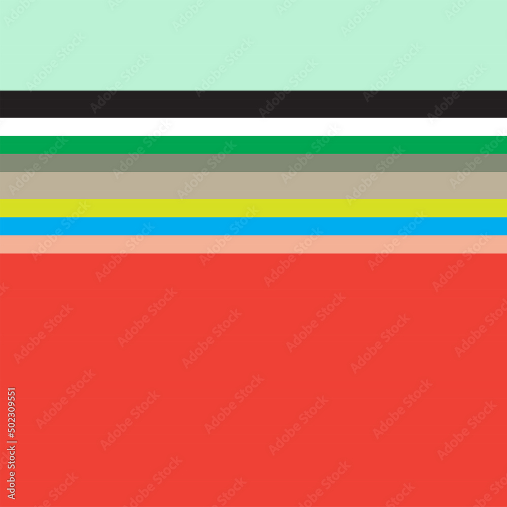 Fototapeta premium Horizontal Stripes seamless pattern background