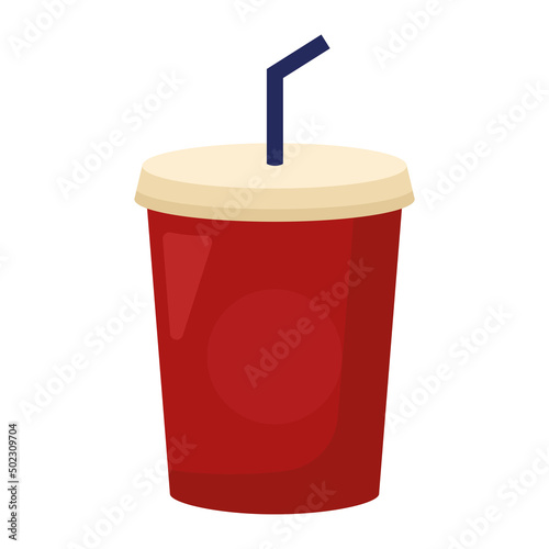 red drink design