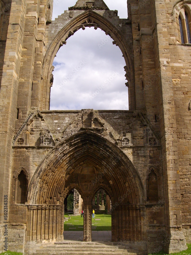 Ruinen der schottischen Elgin Cathedral