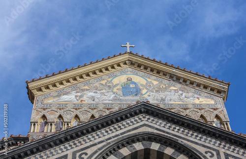 Cathedral of Saint Andrew (Duomo di San Andreas) in Amalfi on Italy's Amalfi Coast