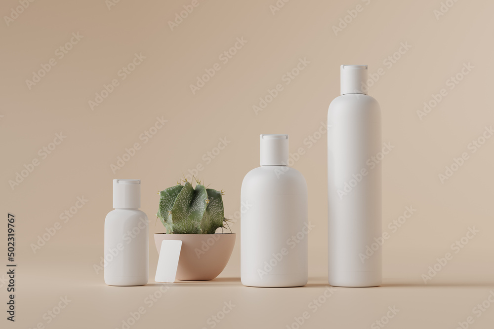 Disc Top-Cap Cosmetic Bottle Disc Top-Cap Cosmetic Bottle