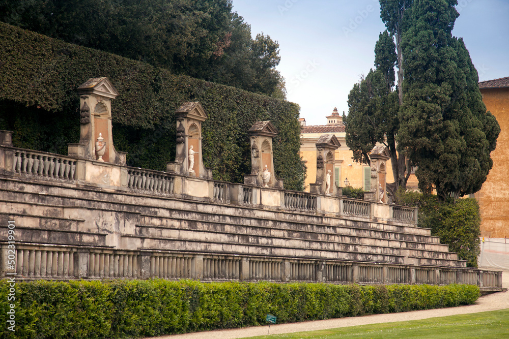 Italia, Toscana, Firenze, il giardino di Boboli. Italia, Toscana, Firenze, il giardino di Boboli.