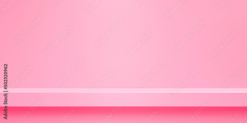 Pink copy space studio product display showcase wall presentation cosmetic beauty and fashion banner concept background 3d illustration rendering Pink copy space studio product display showcase wall presentation cosmetic beauty and fashion banner concept background 3d illustration rendering