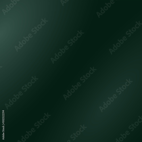 Dark Green color gradient background concept vector, a green abstract backgrounds template