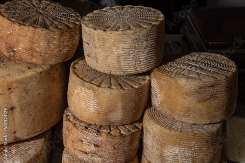 Aged hard craft cheese