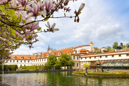 Valdstejn (Wallenstein) Garden and palace, Lesser Town (UNESCO), Prague, Czech republic, Europe - seat of the Senate