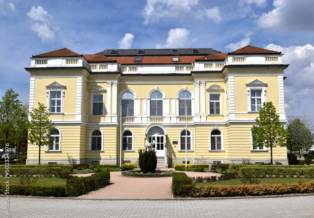 Building of the campus at the university, Debrecen, Hungary