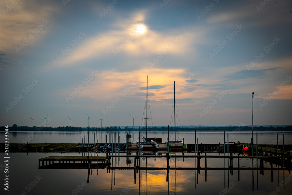 Fototapeta premium Abends am See