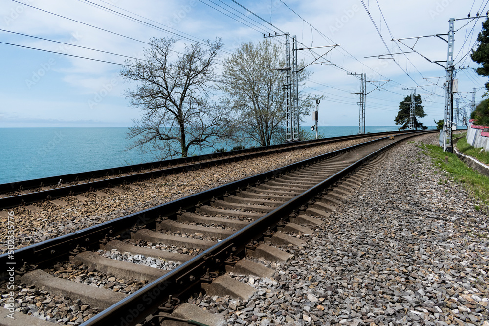 railway in the countryside