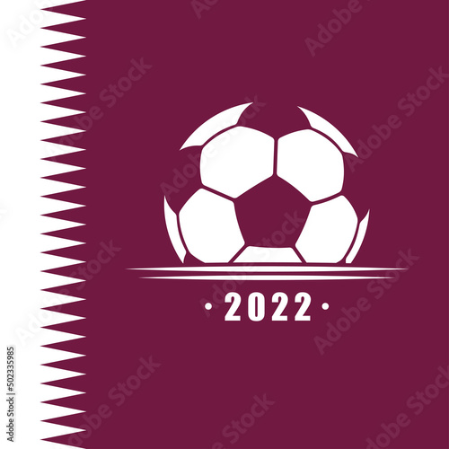 World Cup Logo. Football Cup. Soccer Championship. Vector illustration