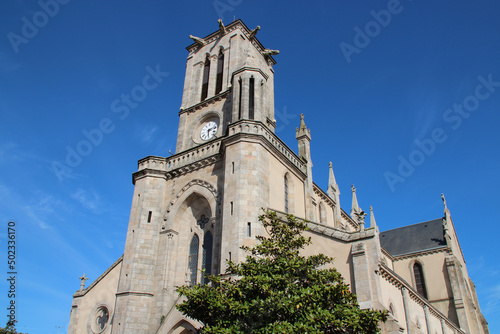 church (st john the baptist) in montaigu (france) 