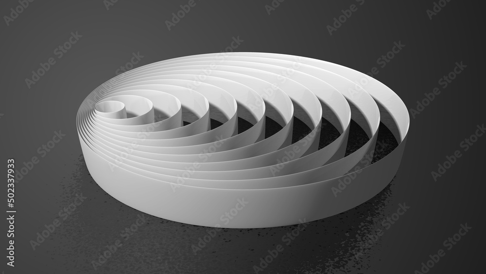 Hintergrund, ineinander liegende elliptische Formen Hintergrund, ineinander liegende elliptische Formen