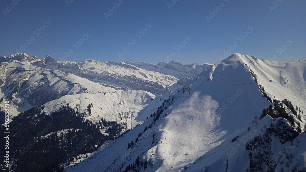 Naklejka premium Les Gets Morzine