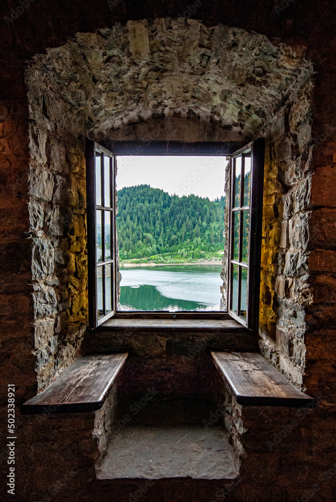 niedzica, castle, poland, czorsztynskie, lake, old, middle age, medioeval, ancient, tower, fortress, dam, forest, green, water, sea, sky, island, nature, travel, beach, landscape, rock, mountain