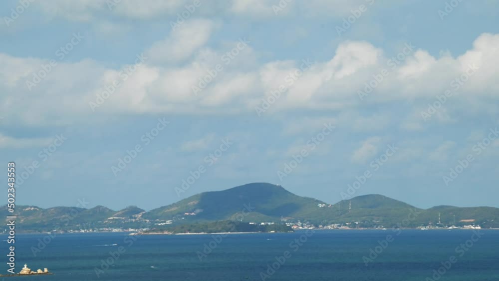 Blue ocean white nature tropical Island. Sea and sky. Wild beach. landscape Island. Turquoise sea background sea wave ocean with clear sky and clouds. Blue ocean white nature tropical Island. Sea and sky. Wild beach. landscape Island. Turquoise sea background sea wave ocean with clear sky and clouds.