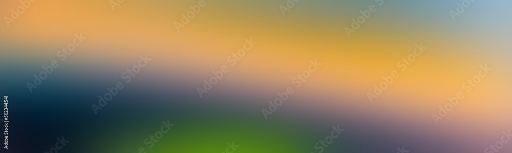 Wide gradient colorful design for backdrop pastel yellow. Good for ads, poster, banner of website pale orange yellow.