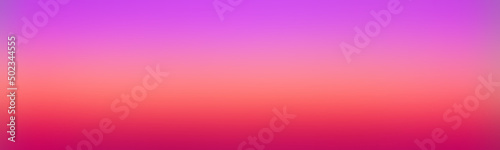 Fotografiet Wide colorful vibrant defocused horizontal banner fuchsia purple