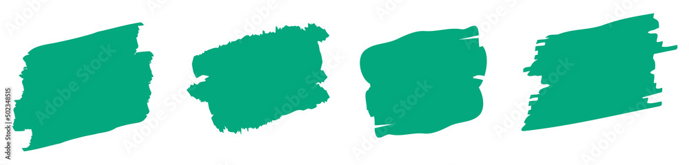 Brush strokes. Vector paintbrush set. Abstract hand painted Grunge design elements. Brush strokes. Vector paintbrush set. Abstract hand painted Grunge design elements.