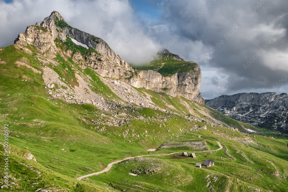 Sedlo Pass is the highest road pass in Montenegro.