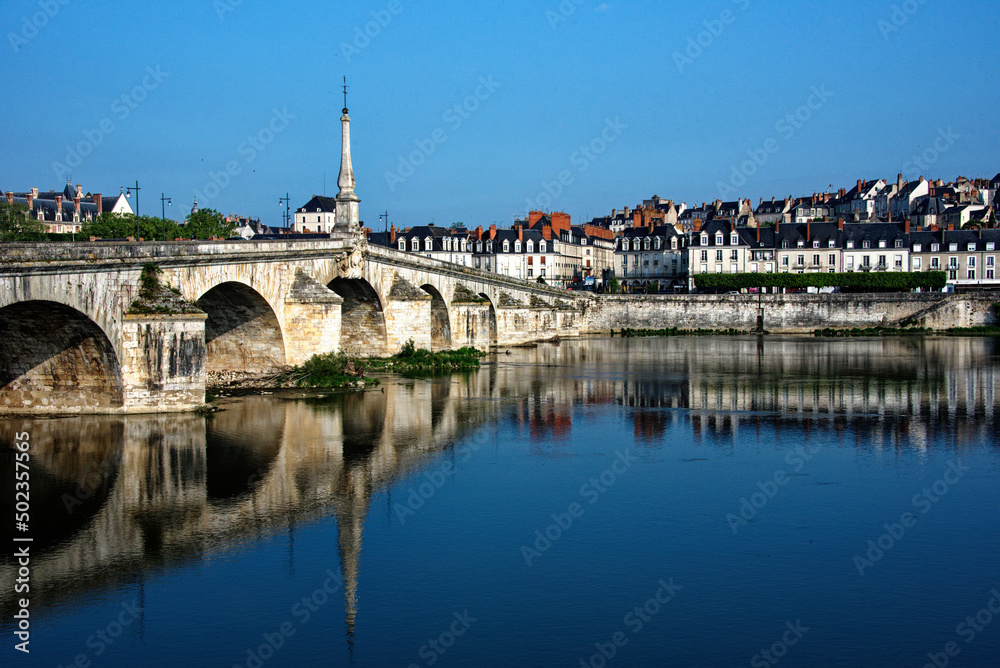 Frankreich - Blois - Brücke Jaques Gabriel