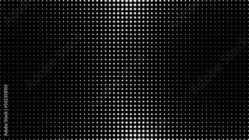 Generative real time art. Screen media technology. Code, digital creative. Coding abstract video trippy. Mesh LCD display. Scale size different hole space.