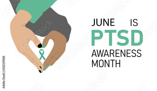 Post traumatic stress disorder awareness month photo