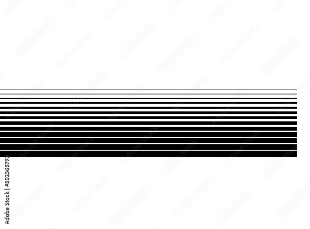 Stripe of black thin lines on a white background. Modern striped pattern. Vector illustration Stripe of black thin lines on a white background. Modern striped pattern. Vector illustration