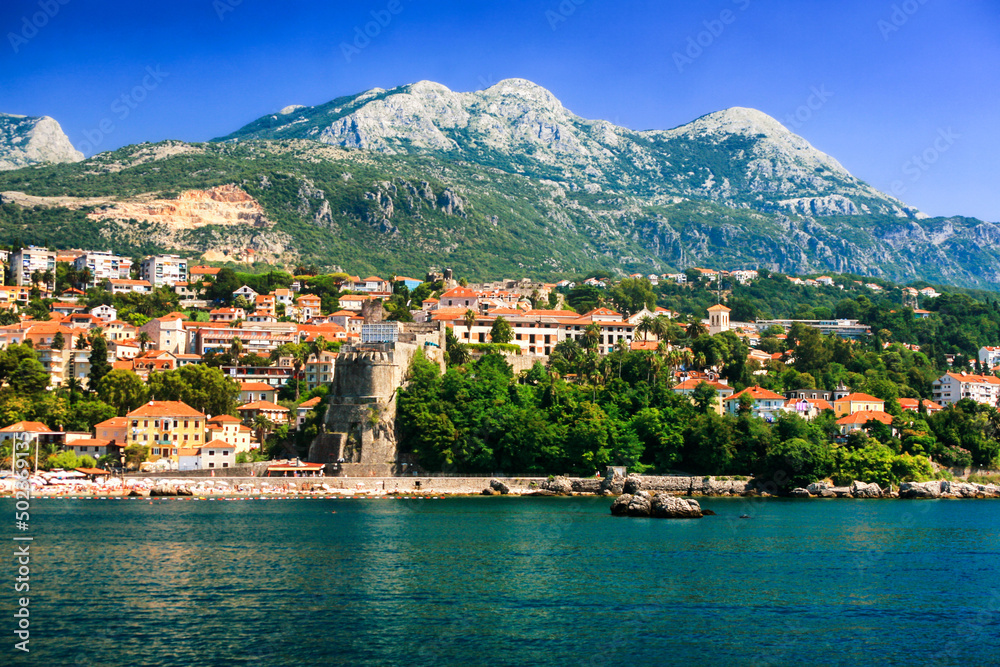 Herceg Novi - coastal town at Montenegro