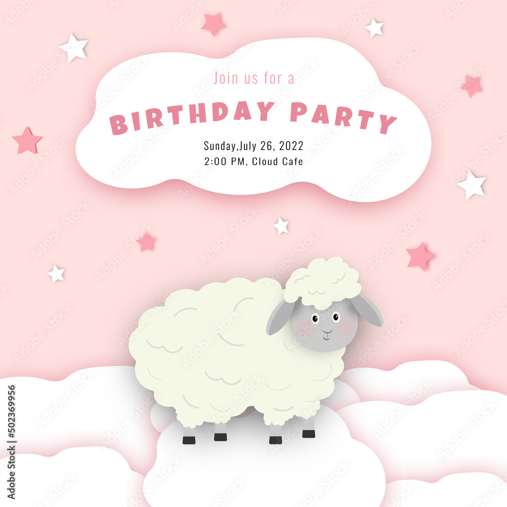 Birthday party invitation