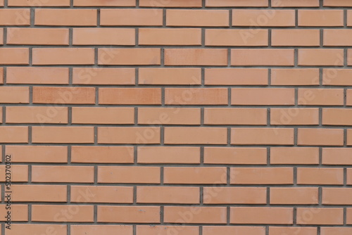 Texture of a brick wall. The wall is made of bricks.