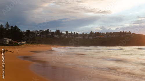 Morning view of Bilgola Beach, Sydney, Australia. © AlexandraDaryl