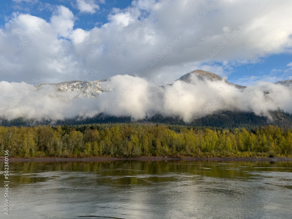 Columbia River landscape Columbia River landscape