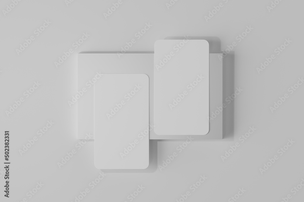 Rounded Corner Vertical Business Card Rounded Corner Vertical Business Card