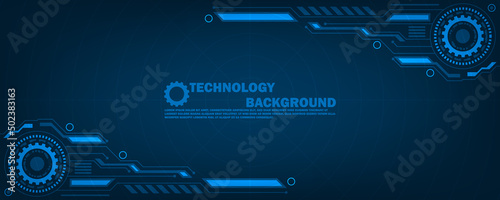 Geometric abstract technology background - future lines and dots connection digital data and big data concept EP.17