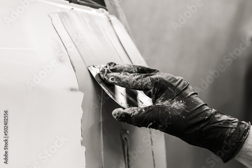 Foto Artisanat : Métiers de la mécanique, de la carrosserie et de la peinture