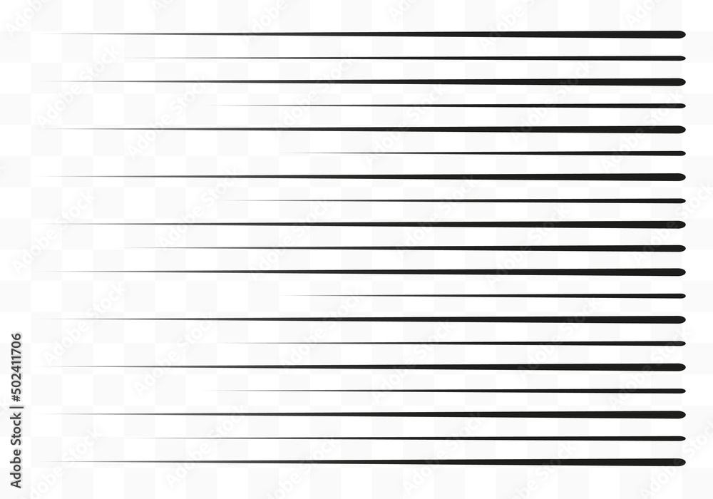 Speed lines. Design element, motion effect signs. Black lines on white background. Vector illustration. Speed lines. Design element, motion effect signs. Black lines on white background. Vector illustration.