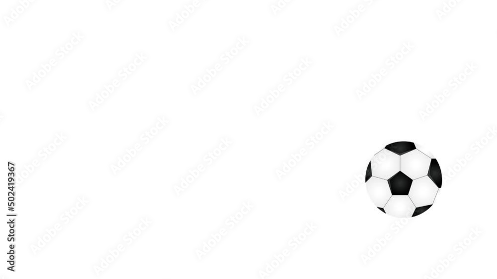 Springender Fußball. Fußball. Sport. Video Springender Fußball. Fußball. Sport. Video