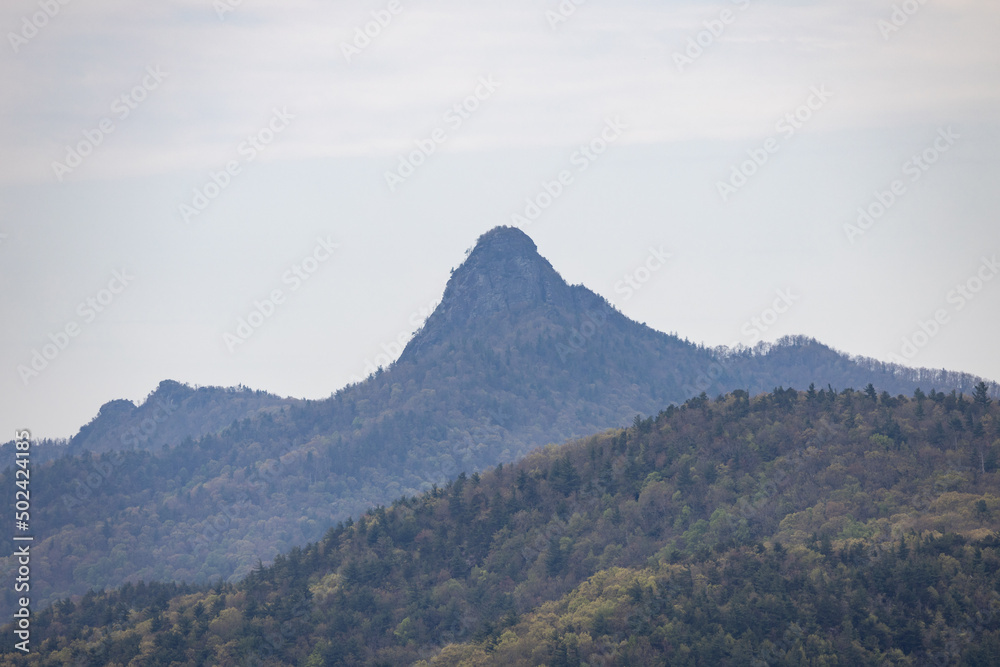 Table Rock Mountain on the Linville Gorge in Western North Carolina