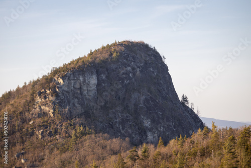 Table Rock Mountain on the Linville Gorge in Western North Carolina photo
