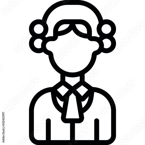 Judge Man Icon