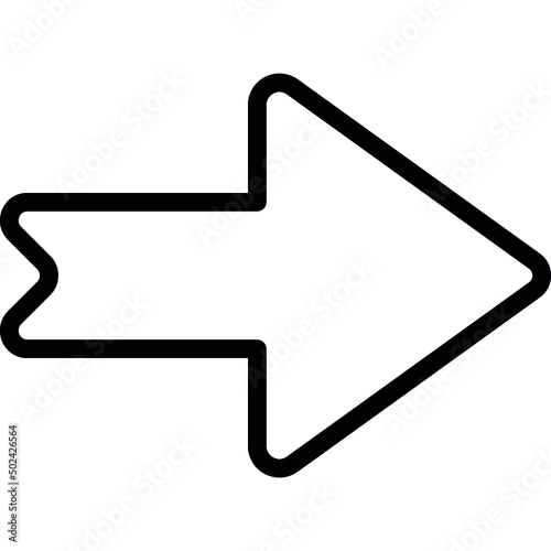 Arrow Banner Icon