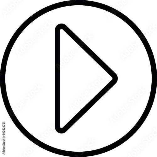 Play Button Arrow Icon