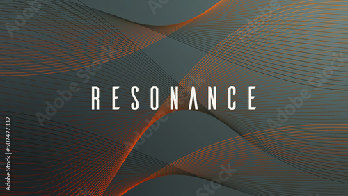 Abstract Dynamic Waves Vector Illustration