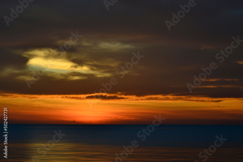 Sunset At The Beach, Tanjung Aru Beach, Kota Kinabalu, Borneo,Sabah, Malaysia © Jenn Miranda