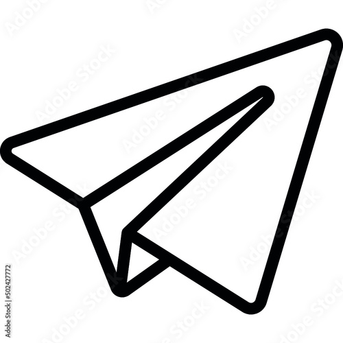 Paper Airplane Send Icon